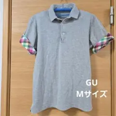 メンズ服　ポロシャツ　半袖　GU　ジーユー　Mサイズのサムネイル