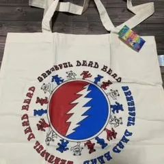GRATEFUL DEADグレートフルデッドトートバッグ　タグ付き未使用※難あり