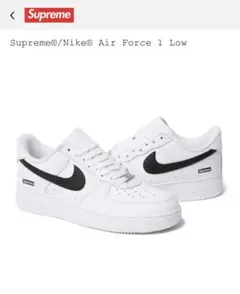 Supreme × Nike Air Force 1 Low "white”