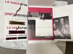 LESSERAFIM UNFORGIVEN 開封済み