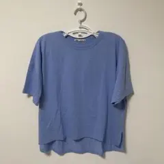 【ZARA】　カットソー ベビーコットンTシャツ　Sサイズ　レディース