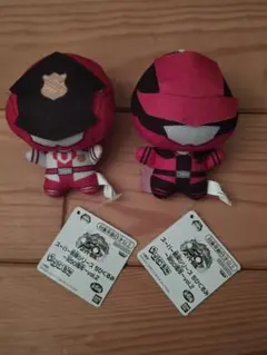 スーパー戦隊シリーズ ちびぐるみ　パトレンレッド　 ルパンレッド　セット