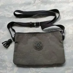 Kipling サコッシュ バッグ　グレー