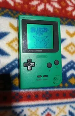 ゲームボーイ ポケット本体 グリーン