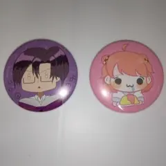 からぴち トレーディング直筆イラスト缶バッジ のあ もふ