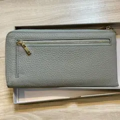 レディース 牛革 レザー財布 薄い スリム 長サイフ 磁気防止 薄い財布　ギフト