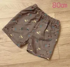 水着　80 男の子　美品　クマ柄