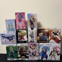 ワンピース H×H NARUTO 初音ミク ヒロアカ フィギュア10体まとめ売り