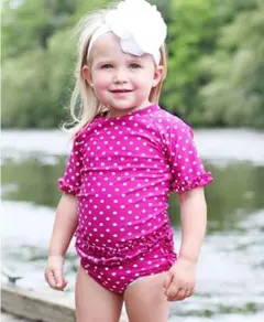 新品 ラッフルバッツ Ruffle Butts ラッシュ 水着 12-18m ③