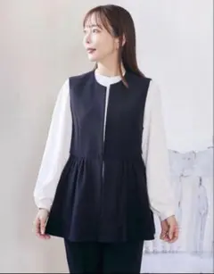 しまむら　makiさんコラボ　ジレ