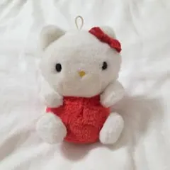 ハローキティ　レトロ　レア　ガラガラ人形　ラトル　サンリオ　ぬいぐるみ