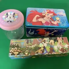 Disney空缶3個