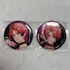 にじさんじ Oriens ぎゃうるふ 赤城ウェン 缶バッジ 2種
