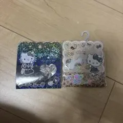ギャルキティ　ヒョウ柄　おはじきシールフレーク　セット　ハローキティ　サンリオ