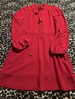 zara ひざ丈ワンピース