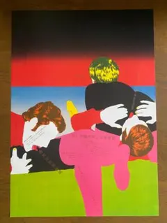 横尾忠則 ポスター「横尾忠則版画展 所蔵作品と新作による」1993年 美 