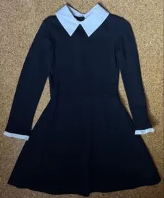 ZARA ネイビー ワンピース 8 (128cm)