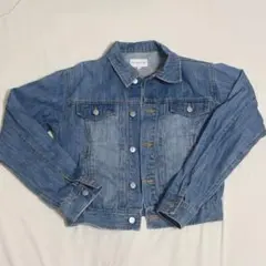 デニムジャケット Gジャン ショート丈 Sサイズ インディゴ 美品 春服
