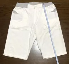 メンズ半ズボン,サイズL,中古品 ウェストゴム入り,ベルトフリーのサムネイル