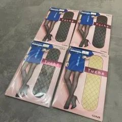 【新品未使用】Tuche グンゼ ストッキング パンスト 4足組 M-Lサイズ