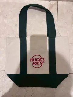 トレジョ Trader Joe’s ミニトート バッグ グリーン