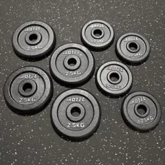 IROTEC アイアンプレート 2.5kg 4枚、1.25kg 4枚 セット