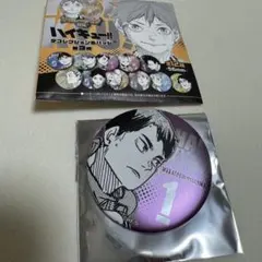 ハイキュー　デコレクション缶バッジ　第３弾　牛島