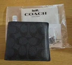 COACH 二つ折り財布 メンズ