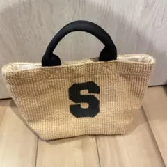 FABRICO トートバッグイニシャルS 美品 ほぼ未使用 かごバッグ 夏
