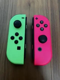 Nintendo Switch ジョイコン グリーン ピンク