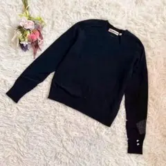 『UNIQLO』ユニクロ　クルーネックニットセーター　カシミヤ　アニヤコラボ