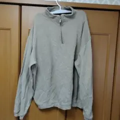 Woolrich ウールリッチ 1/4ジップ プルオーバー ベージュ XXLのサムネイル