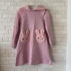 メゾピアノ　フードワンピース