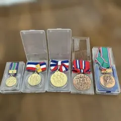 メダル 5個セット ランニングデザイン