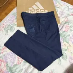 美品W82-84cm/ adidasGOLF快適ストレッチ 4Pテーパードパンツ