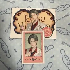 にじさんじ Rose Valentine チェキ風カード 五木左京 特典付き