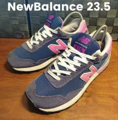New Balance 515 ネイビー/ピンク スニーカー