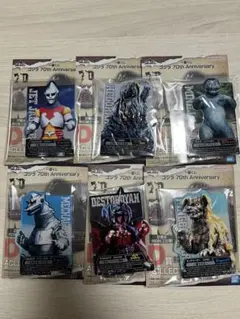 一番くじ　ゴジラ　D賞　ACLLECT他　計9点セット