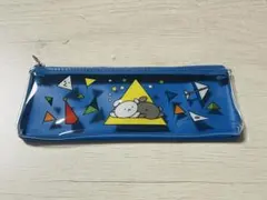 こぐまちゃん ペンケース 筆箱 ブルー