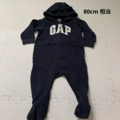GAP フード付きロンパース 6-12ヶ月 ネイビー