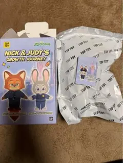 toptoy ズートピア　ニックとジュディの成長の旅　ジュディ　2点セット