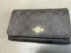 COACH モノグラム 三つ折り財布