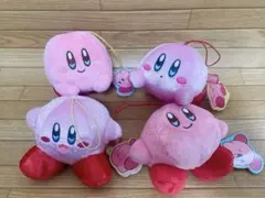 星のカービィ マスコット ぬいぐるみ　4個セット