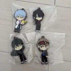 銀魂　3年Z組銀八先生　ラバーチャーム4個　一番くじ　未開封品　匿名配送