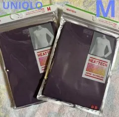 M☆UNIQLOヒートテック　クルーネックT長袖！2枚