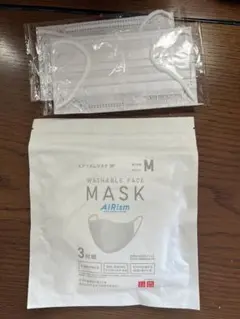 エアリズムマスク M 3枚入り PEANUTS