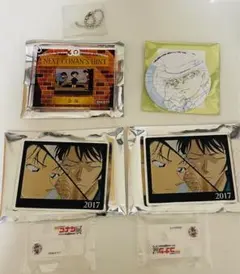名探偵コナン展　30周年記念展　アクリルマグネット、缶バッジ