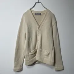 AD1997 田中オム コムデギャルソンオム ウールカーディガン セーター 厚手