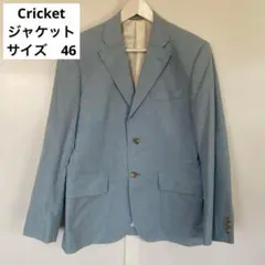 Cricket　クリケット　テーラードジャケット　46　スカイブルー