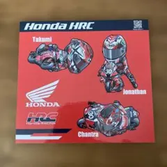 Honda HRC ステッカー Takumi Jonathan Chantra